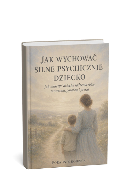 JAK WYCHOWAĆ SILNE PSYCHICZNIE DZIECKO - JAK NAUCZYĆ DZIECKO RADZENIA SOBIE ZE STRESEM PORAŻKĄ I PRESJĄ